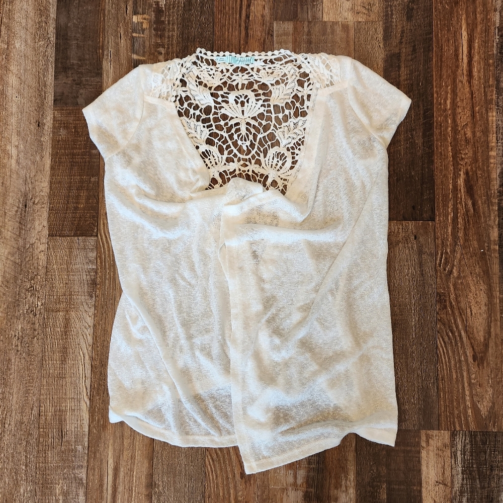 Maurices Short Sleeve Caridgan